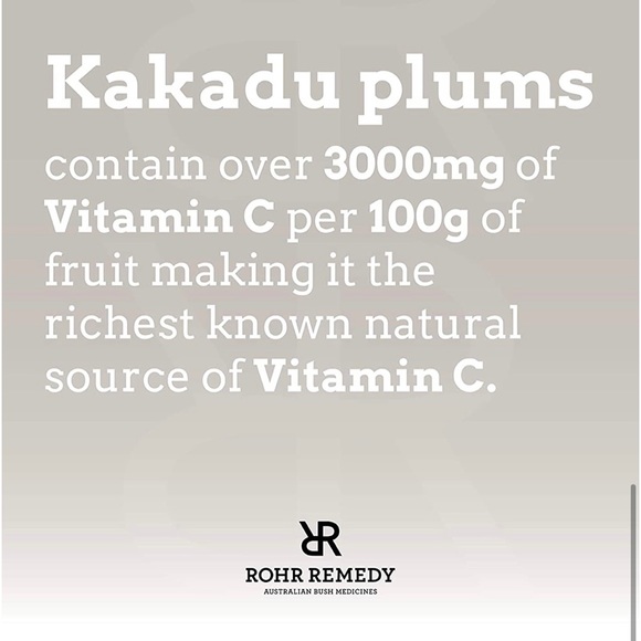 💄 SALE💄 NIB Rohr Remedy Kakadu Plum Vitamin C Face Serum - Picture 9 of 16
